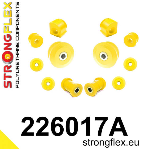 Strongflex 226017A: Front suspension bush kit SPORT