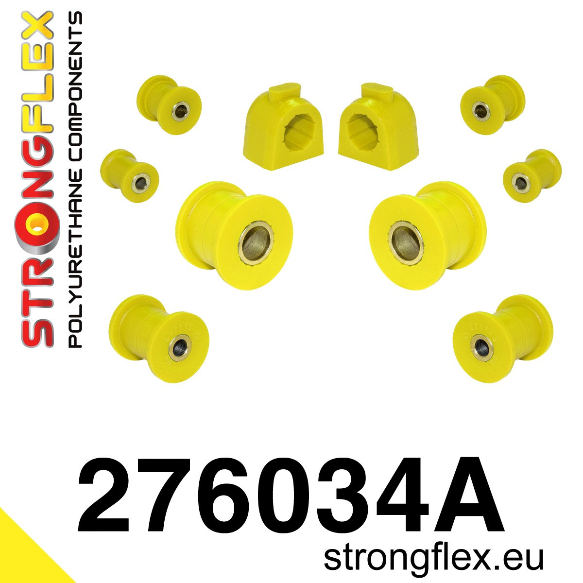 Strongflex 276034A: Front suspension bush kit SPORT