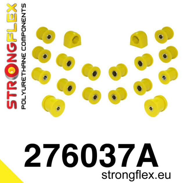 Strongflex 276037A: Rear suspension bush kit SPORT