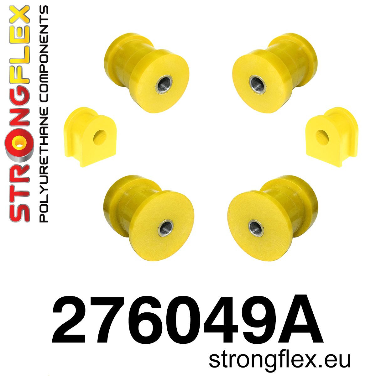 Strongflex 276049A: Front suspension bush kit SPORT