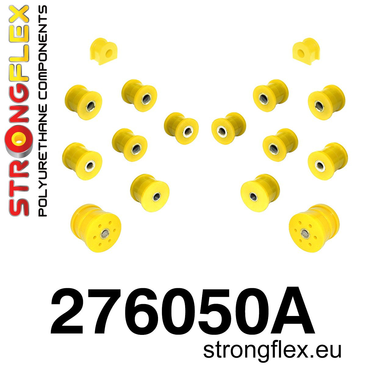 Strongflex 276050A: Rear suspension bush kit SPORT