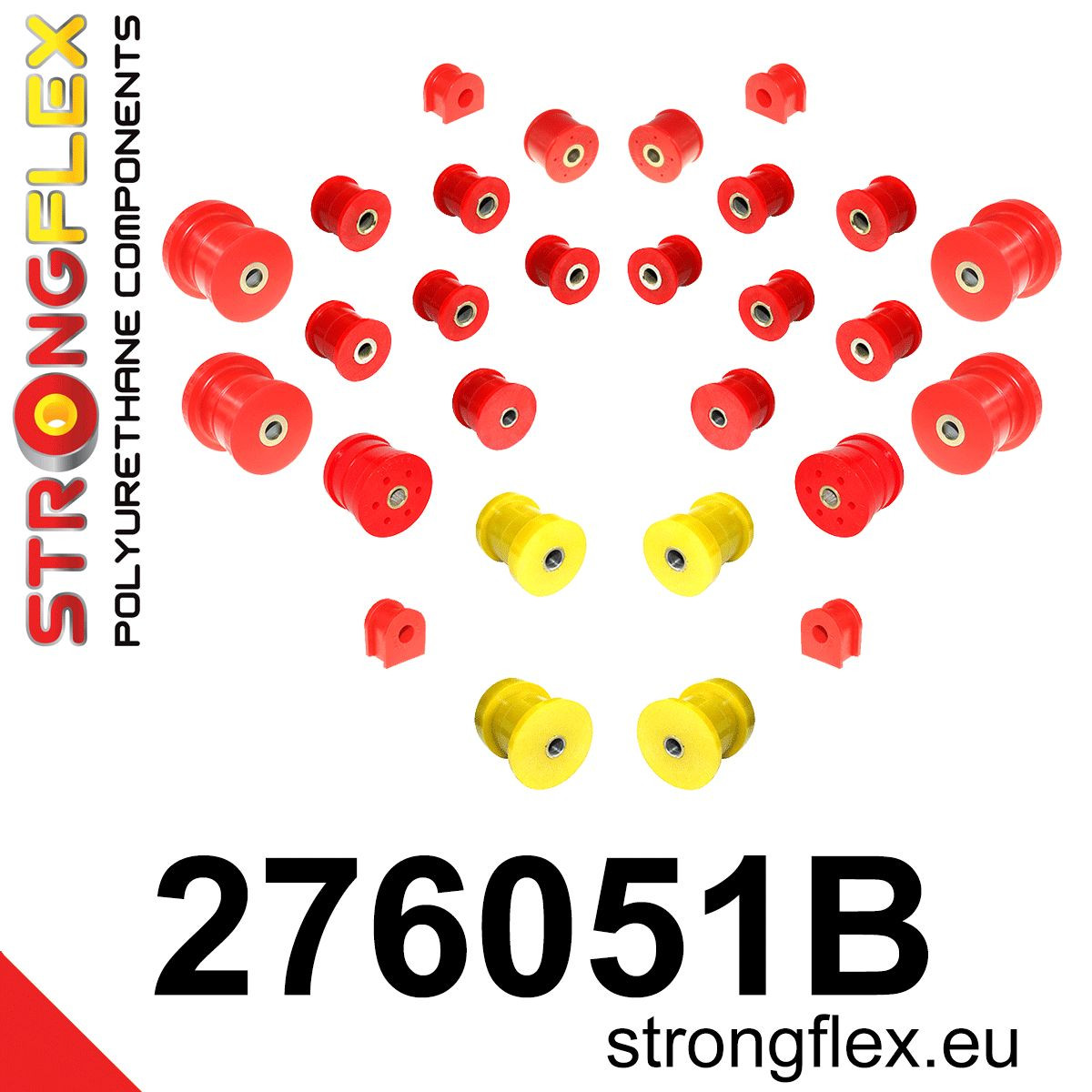 Strongflex 276051B: Full suspension bush kit