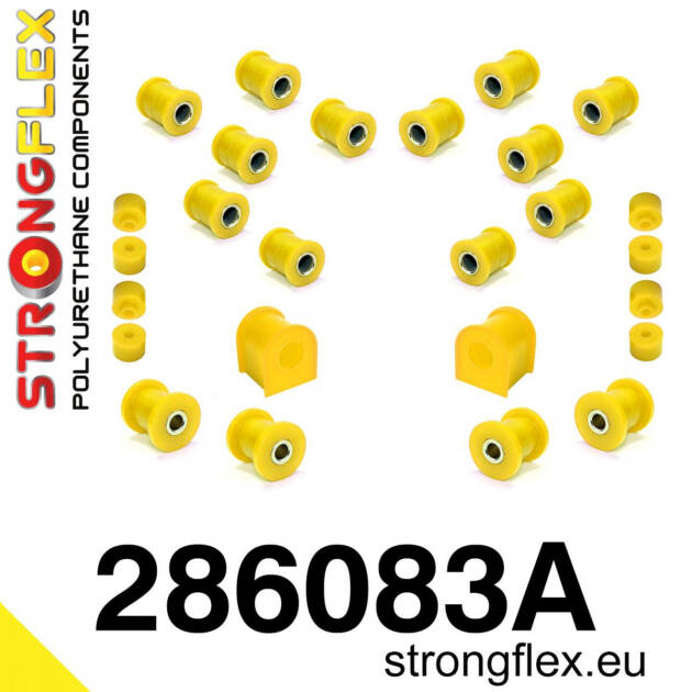 Strongflex 286083A: Rear suspension bush kit SPORT