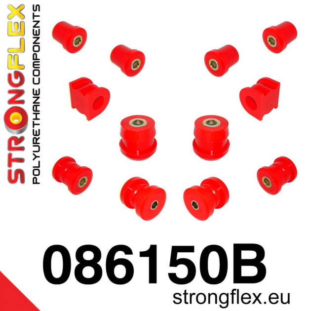 Strongflex 086150B: Front suspension bush kit AP1/AP2