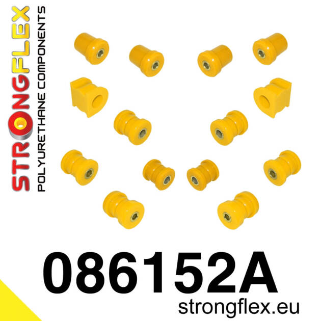 Strongflex 086152A: Rear suspension bush kit AP2 SPORT
