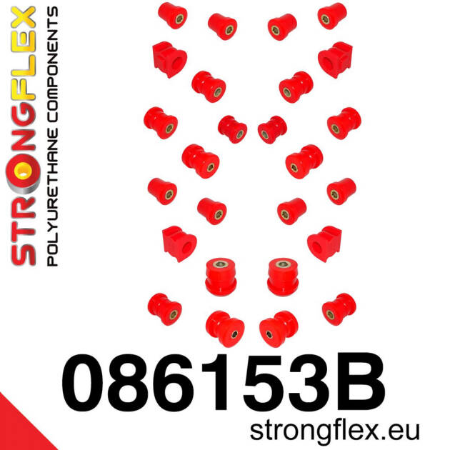 Strongflex 086153B: Full suspension bush kit AP1