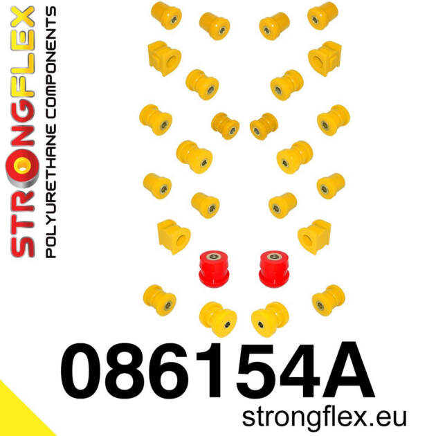 Strongflex 086154A: Full suspension bush kit AP2 SPORT