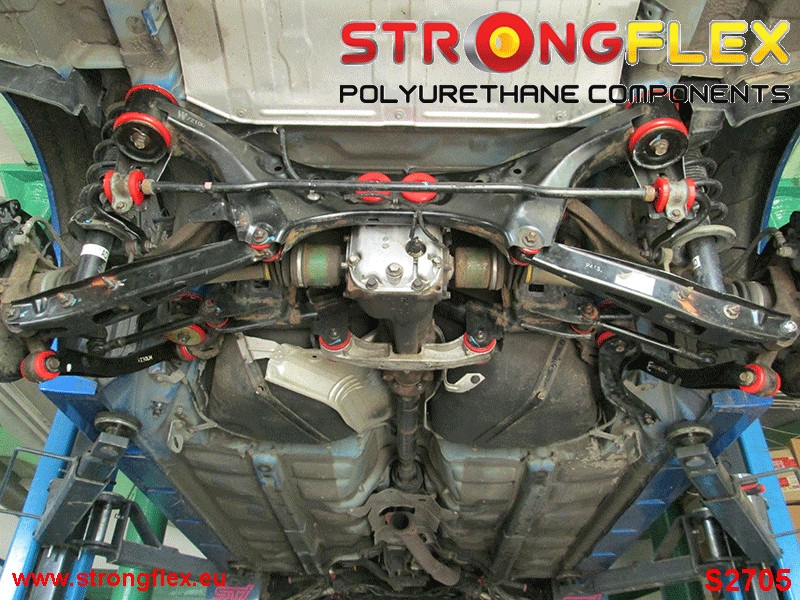 Strongflex 276165A: Rear suspension polyurethane bush kit SPORT - Image 4