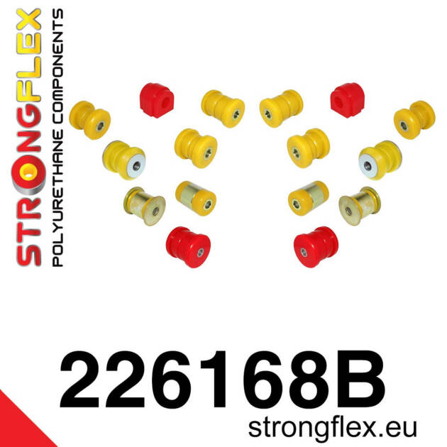 Strongflex 226168B: Rear suspension bush kit