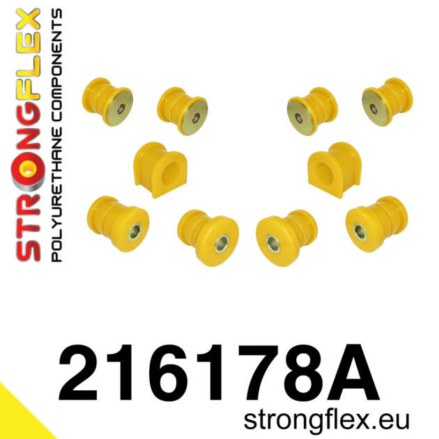 Strongflex 216178A: Front suspension bush kit SPORT