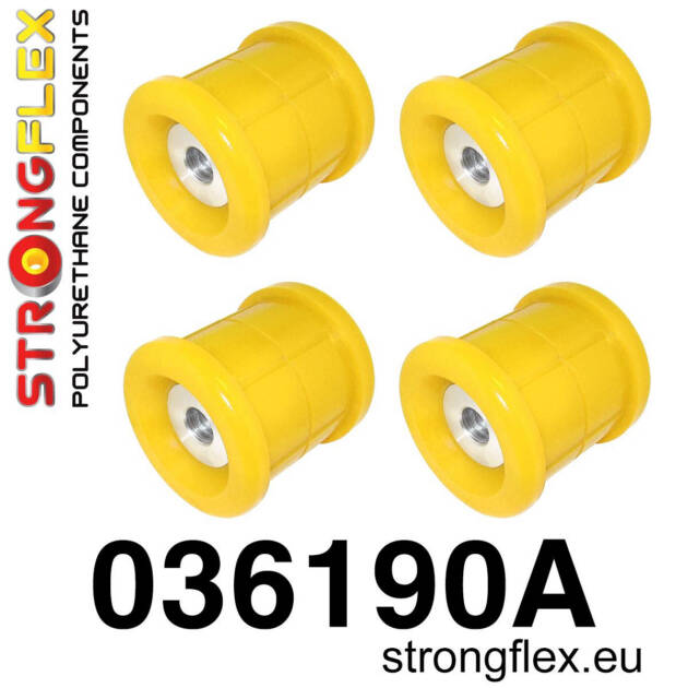 Strongflex 036190A: Rear beam bush kit E39 Sedan SPORT