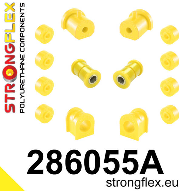 Strongflex 286055A: Front suspension bush kit SPORT