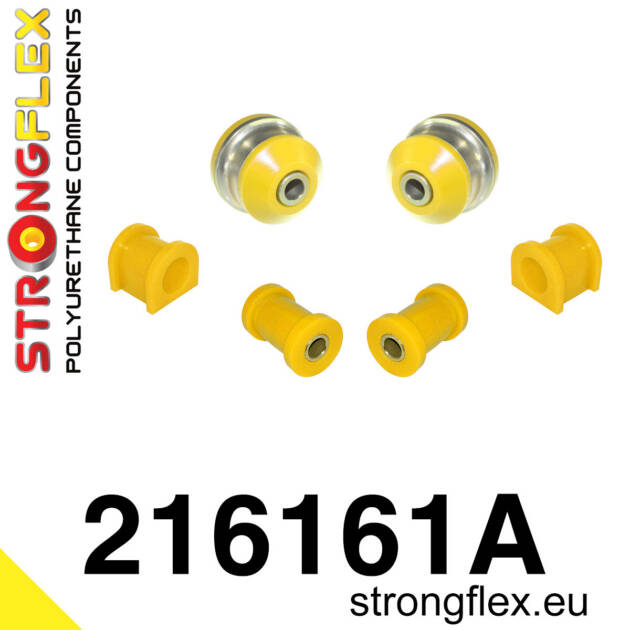 Strongflex 216161A: Front suspension bush kit SPORT