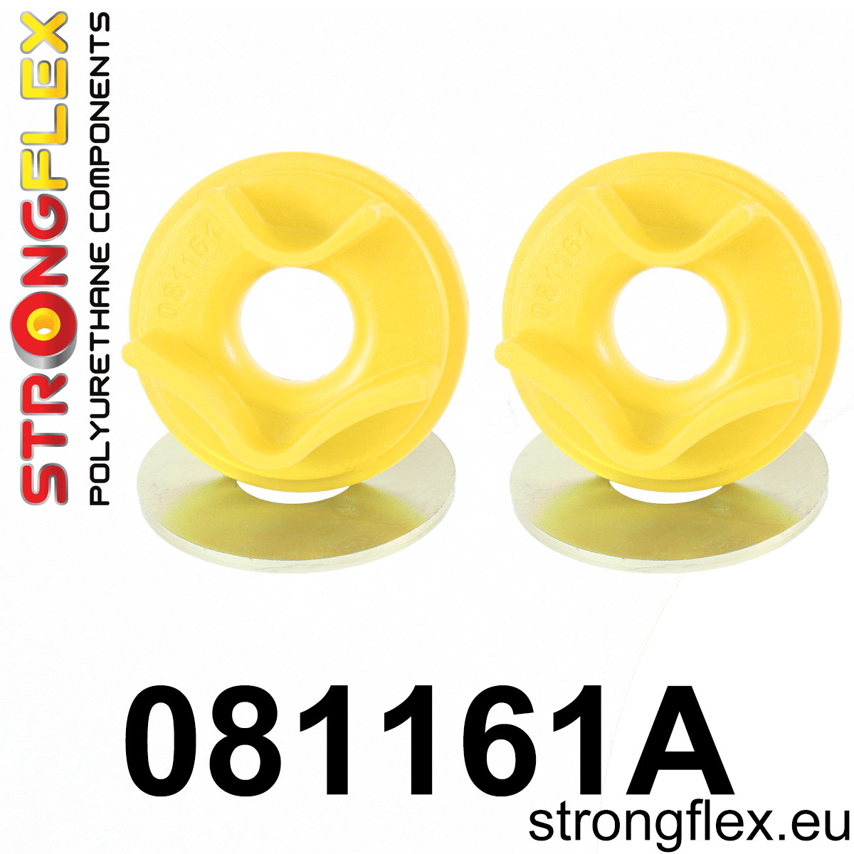 Strongflex 081161A: Engine mount inserts back side SPORT