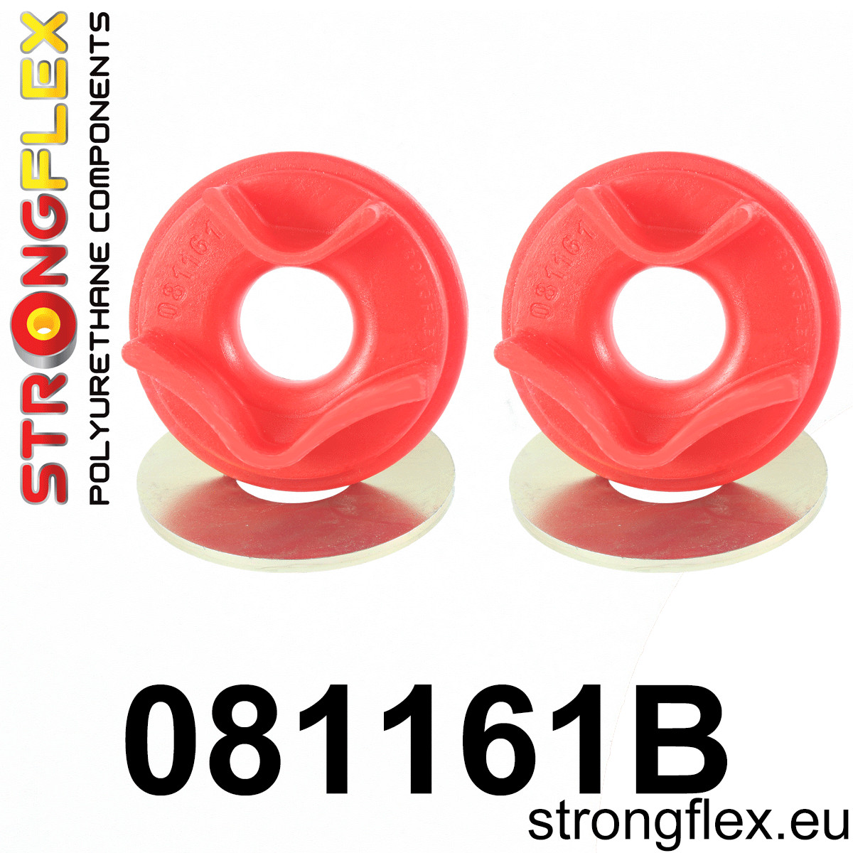 Strongflex 081161B: Inserciones traseras del soporte del motor