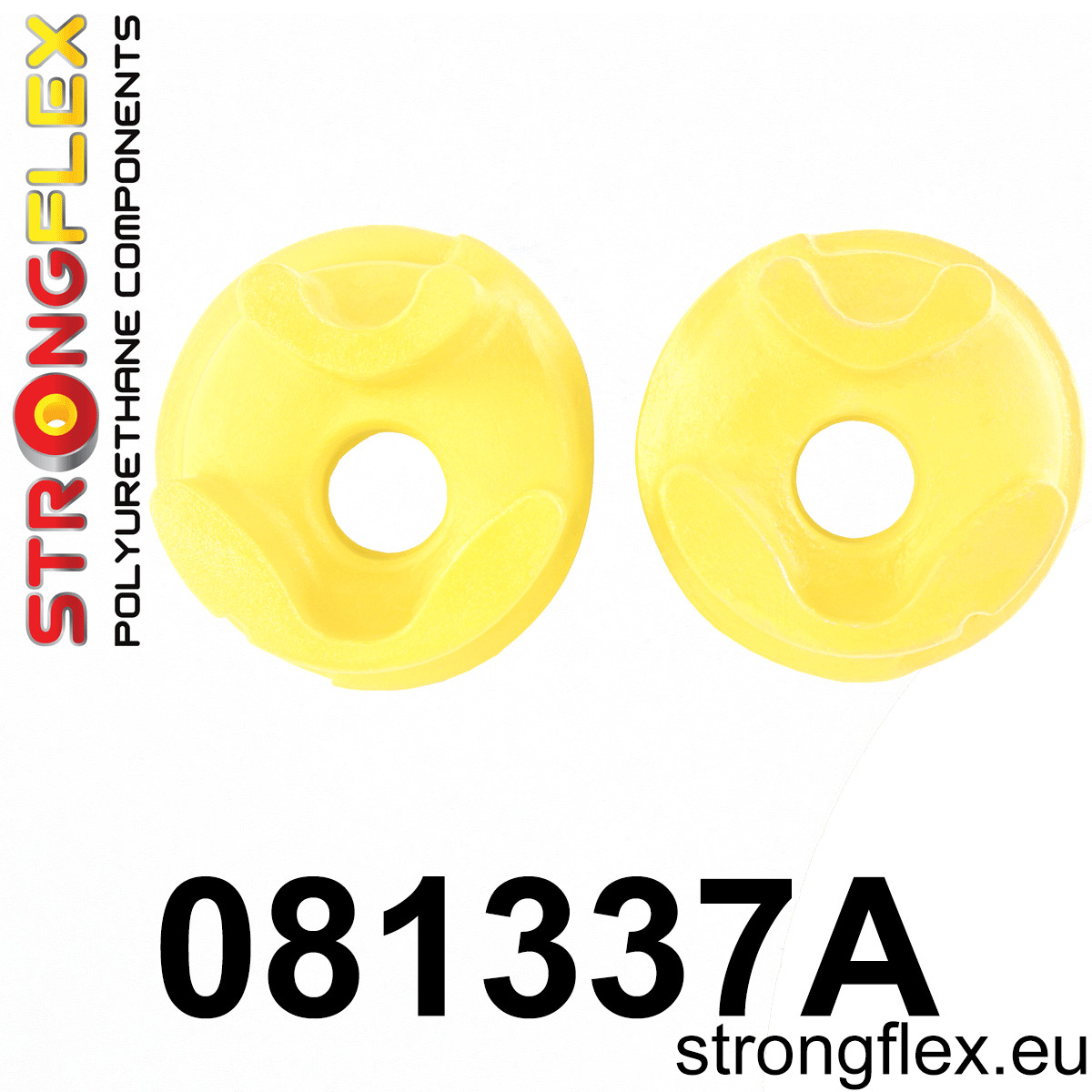 Strongflex 081337A: Left upper engine mount insert SPORT