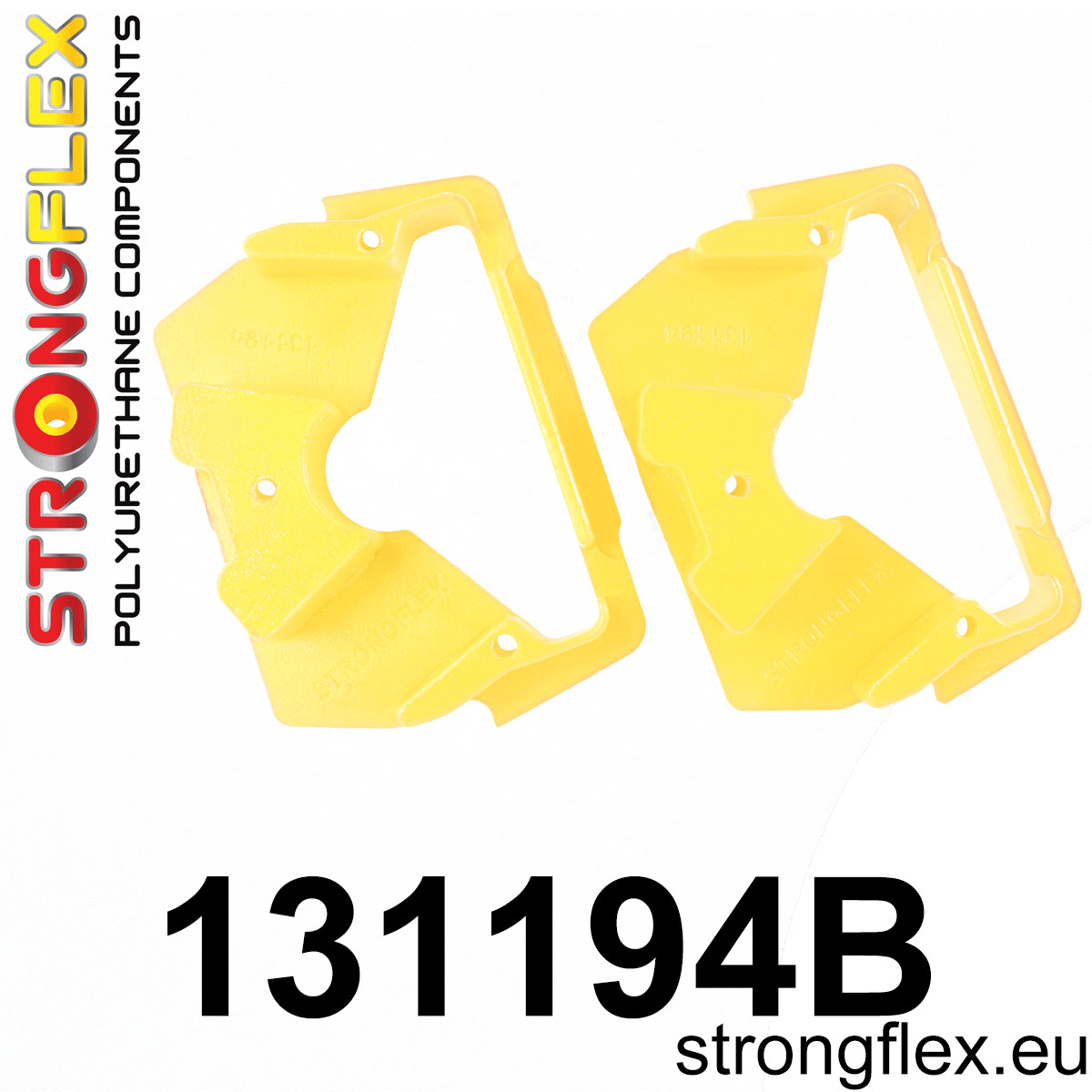 Strongflex 131194A: Inserciones para soporte trasero del motor SPORT