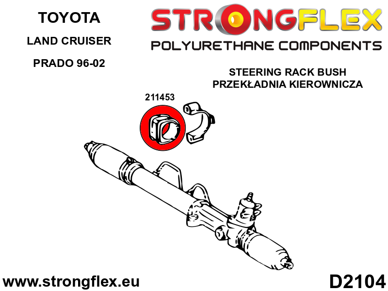 Strongflex 216125A: Full suspension bush kit SPORT - Image 4