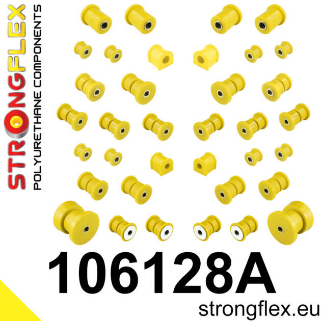 Strongflex 106128A: Full suspension polyurethane bush kit SPORT