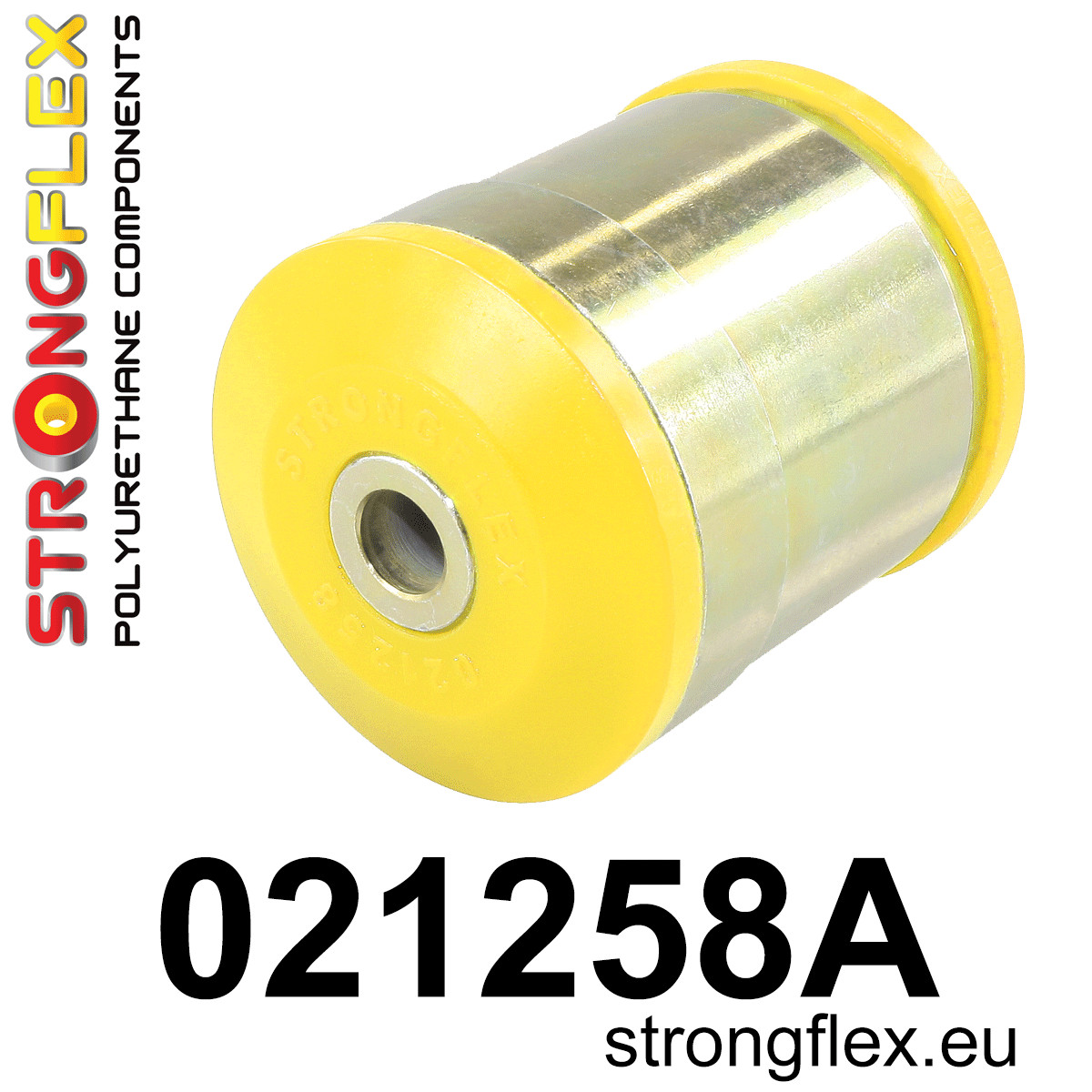 Strongflex 021258A: Front lower wishbone - rear bush SPORT