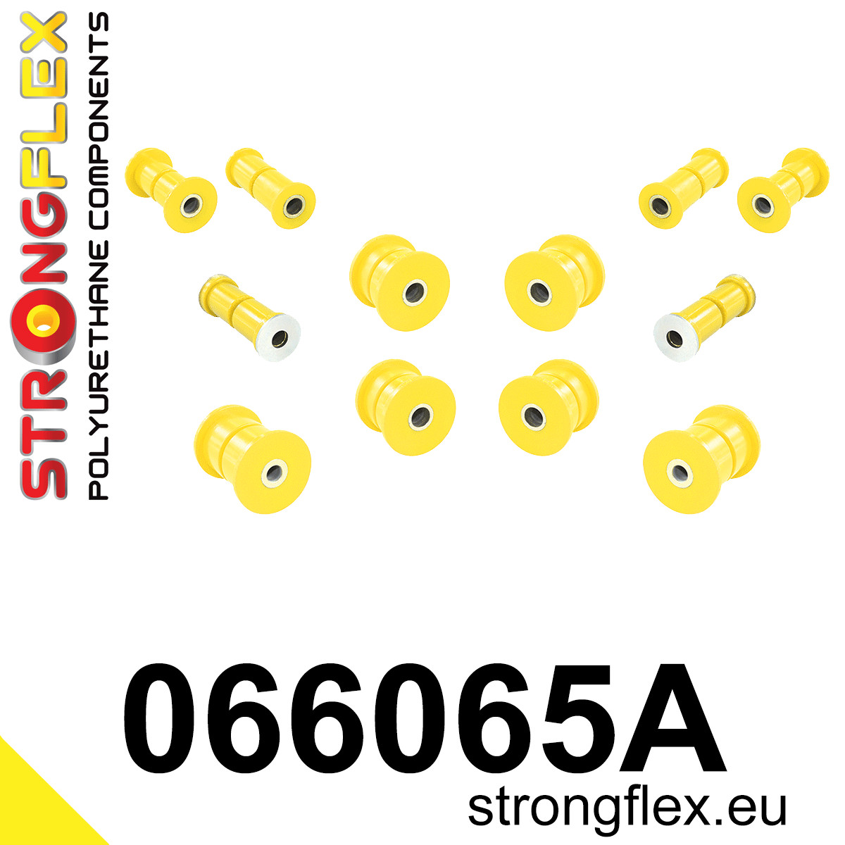 Strongflex 066065A: Rear suspension bush kit SPORT