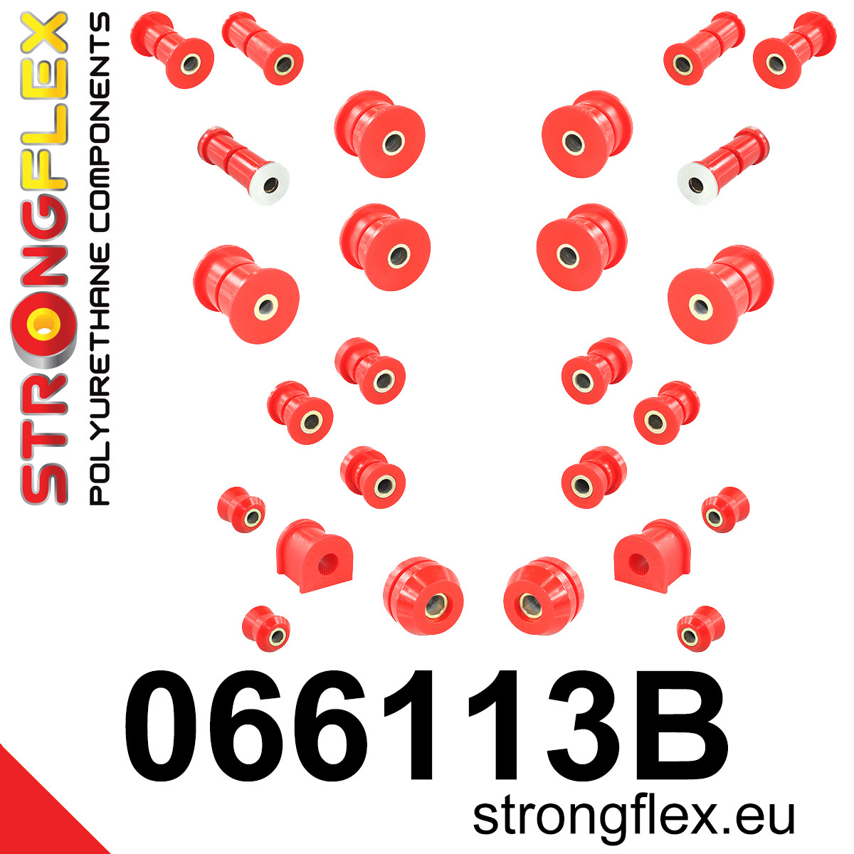 Strongflex 066113B: Full suspension bush kit