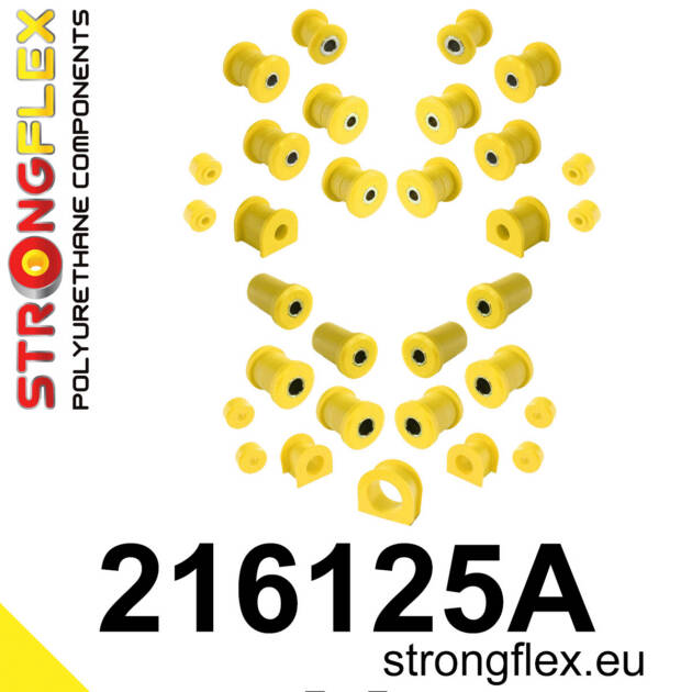 Strongflex 216125A: Full suspension bush kit SPORT