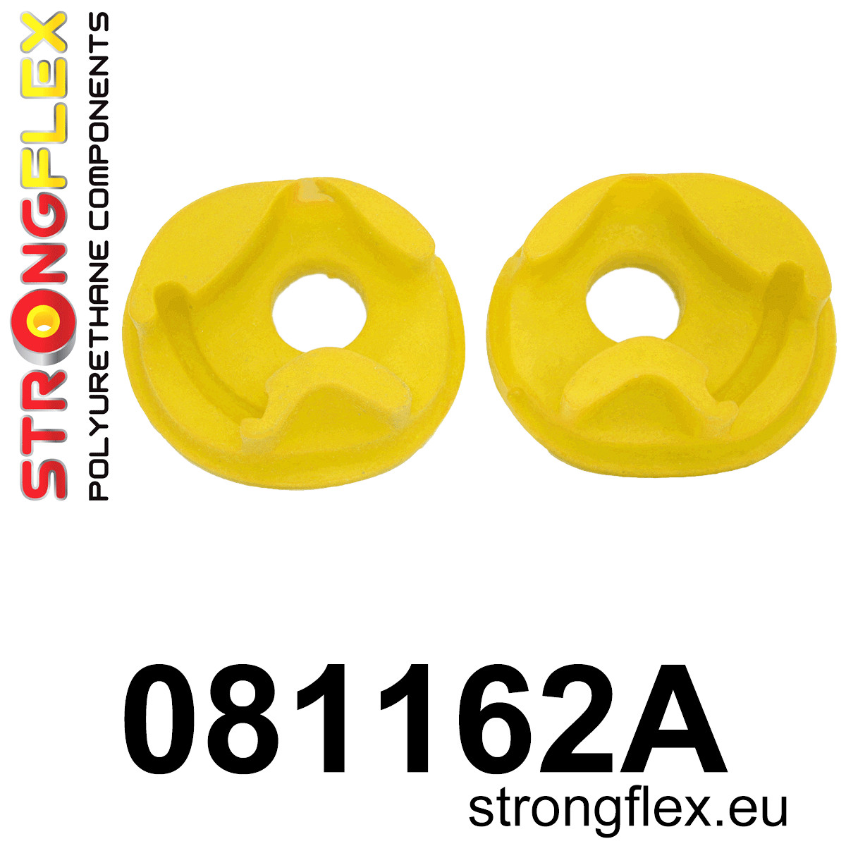 Strongflex 081162A: Engine mount inserts left side SPORT
