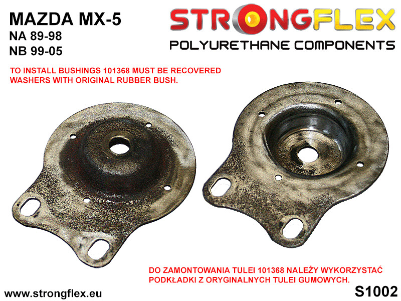 Strongflex 101368A: Rear diff mount bush SPORT - Imagen 3
