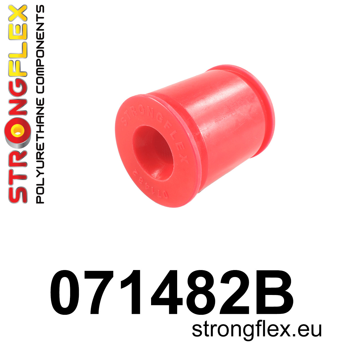 Strongflex 071482B: Front wishbone rear bush 63,5mm