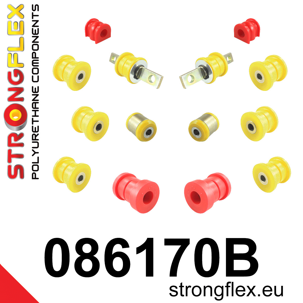 Strongflex 086170B: Rear suspension bush kit