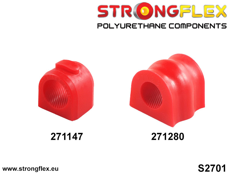 Strongflex 271147B: Front anti roll bar bush - Imagen 2