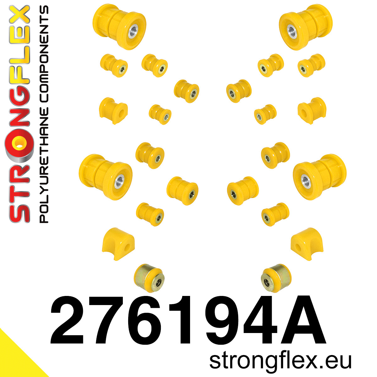 Strongflex 276194A: Full suspension bush kit SPORT