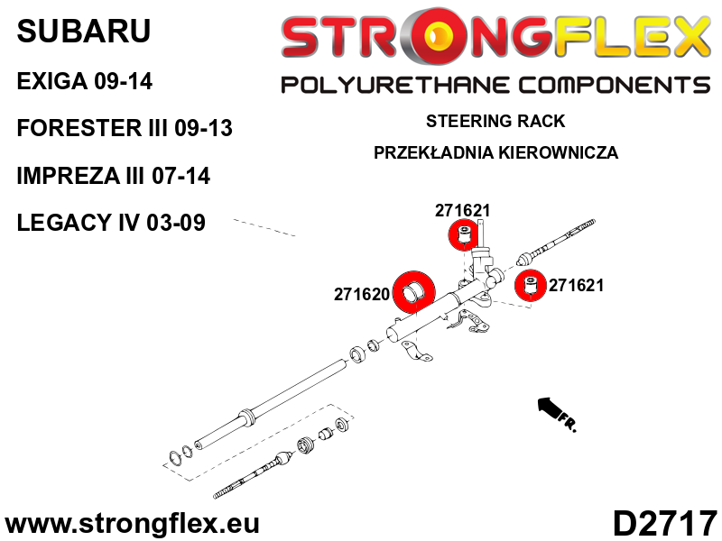 Strongflex 276166B: Full suspension bush kit - Image 12
