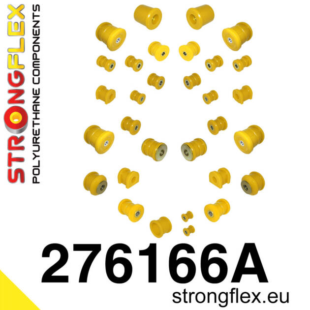 Strongflex 276166A: Full suspension bush kit SPORT