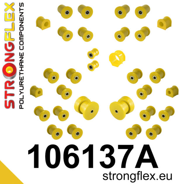 Strongflex 106137A: Full suspension polyurethane bush kit SPORT