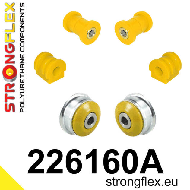 Strongflex 226160A: Front suspension bush kit SPORT