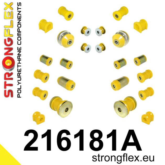 Strongflex 216181A: Full suspension bush kit SPORT