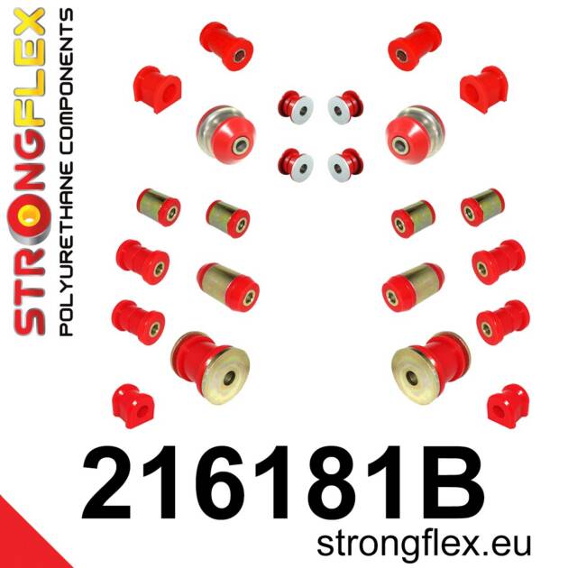 Strongflex 216181B: Full suspension bush kit
