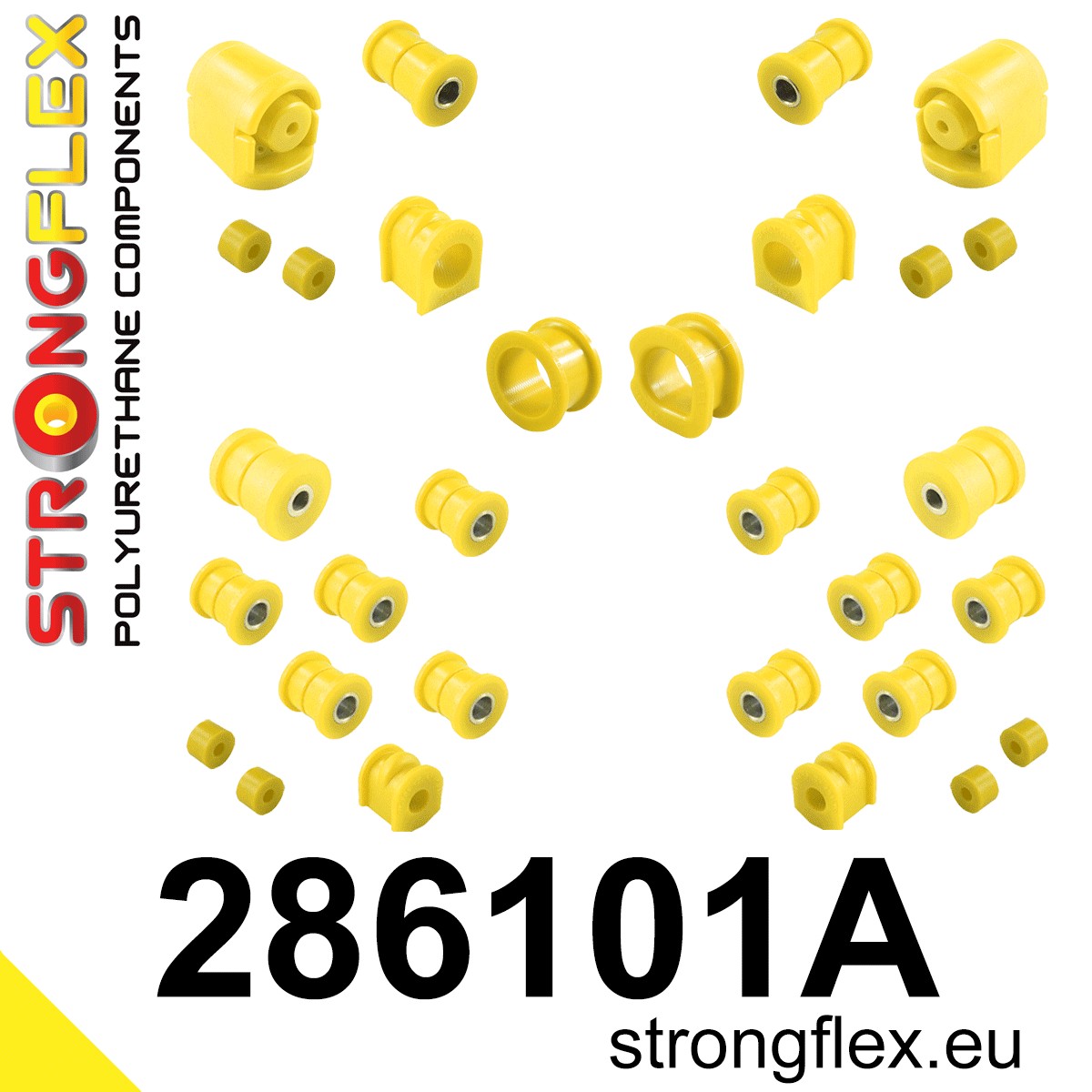 Strongflex 286101A: Full suspension bush kit SPORT