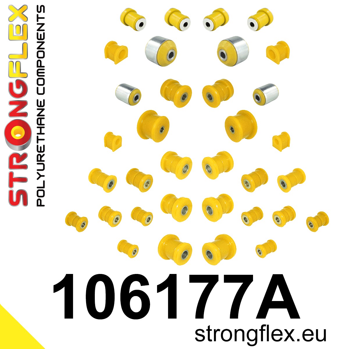 Strongflex 106177A: Full suspension bush kit SPORT