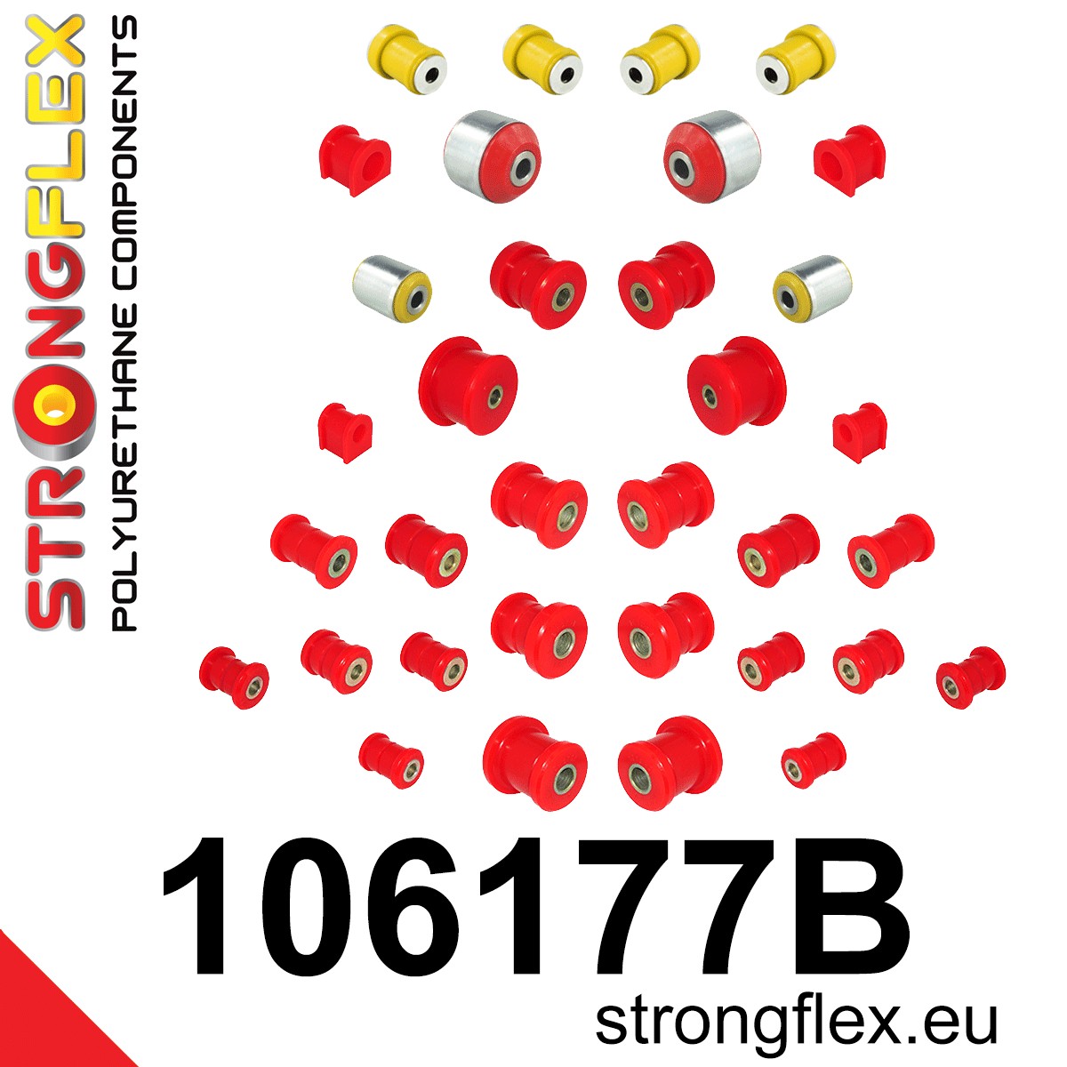 Strongflex 106177B: Full suspension bush kit
