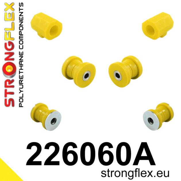 Strongflex 226060A: Front suspension bush kit SPORT