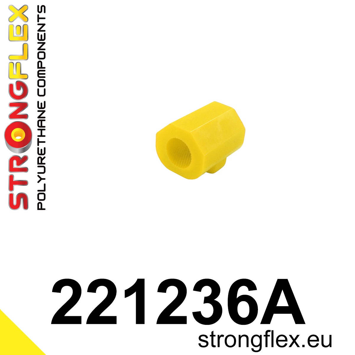 Strongflex 221236A: Front anti roll bar bush SPORT