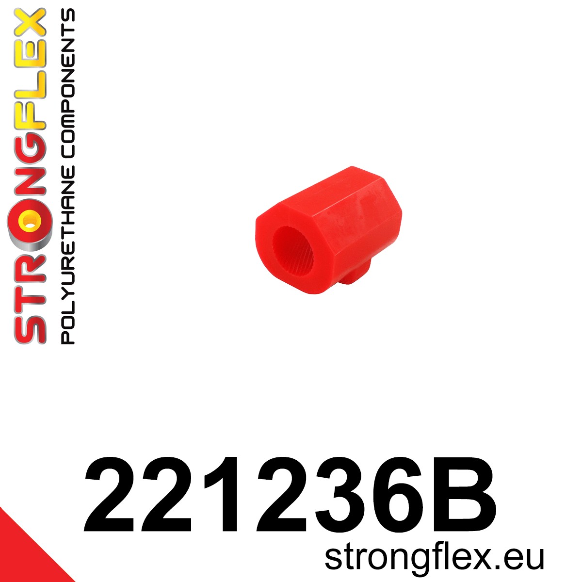 Strongflex 221236B: Casquillo de la barra estabilizadora delantera