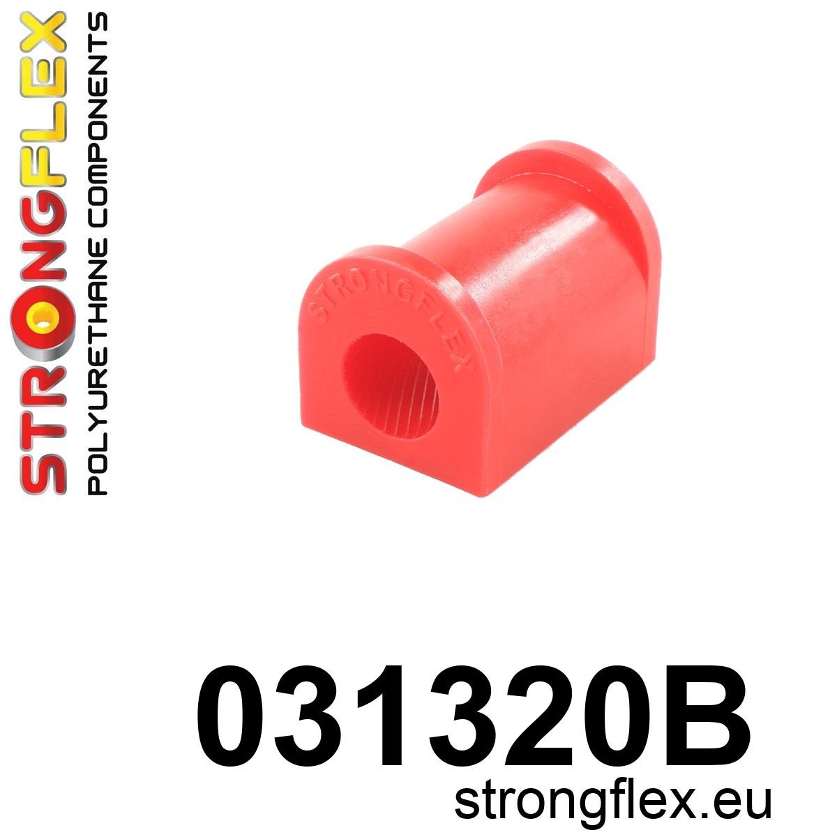 Strongflex 031320B: Front / rear anti roll bar bush SPORT