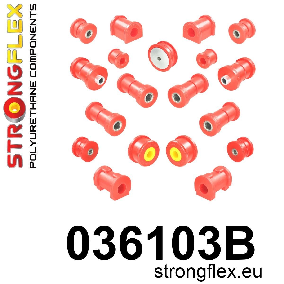 Strongflex 036103B: Full suspension bush kit
