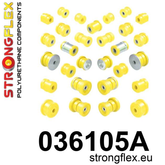 Strongflex 036105A: Kit completo de bujes de suspensión SPORT