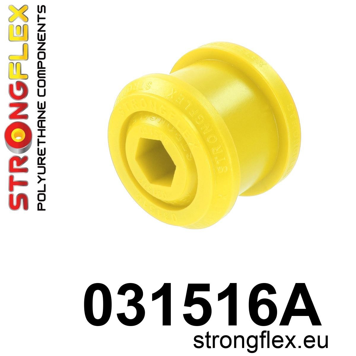 Strongflex 031516A: silentblock de brazo delantero - céntrico 60mm SPORT