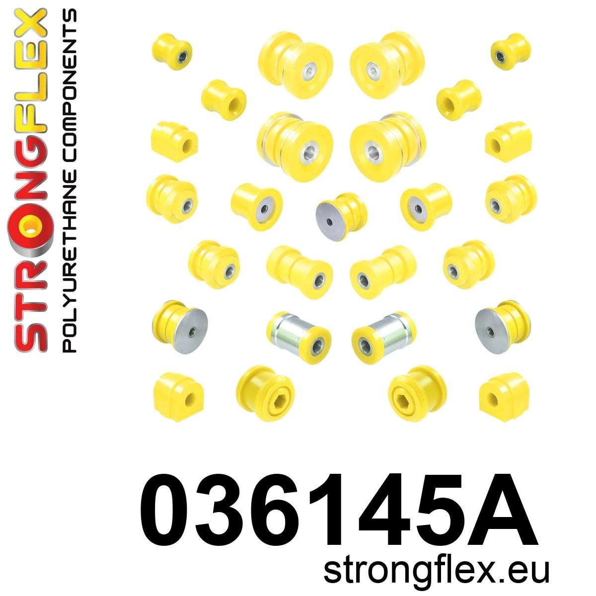 Strongflex 036145A: Full suspension bush kit SPORT